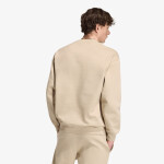 Mikina adidas Trefoil Essentials Loose Crew Sweatshirt Khaki Three S