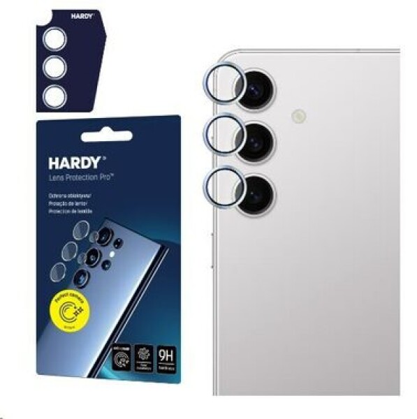 3mk HARDY Lens Protection Pre sklá na fotoaparát pre Samsung Galaxy S24 Gray (5903108573313)