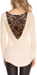 Trendy Koucla shirt with lace Einheitsgroesse