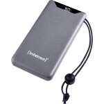 Intenso F10000 powerbanka 10000 mAh Quick Charge, Dodávka energie Li-Pol USB-A, USB-C® sivá Indikátor stavu; 7332034