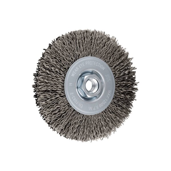 PFERD TOOLS PFERD TOOLS Okrúhla kefa, nepletená, RBU Ø 125x15 mm Lanko z nehrdzavejúcej ocele M14 Ø 0,25 mm Uhlová brúska 43502304 1 ks; 43502304