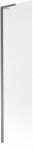 MEXEN/S - Next L vaňová zástena FIX 50 x 150, dekor, grafit metal 895-050-000-03-30-95