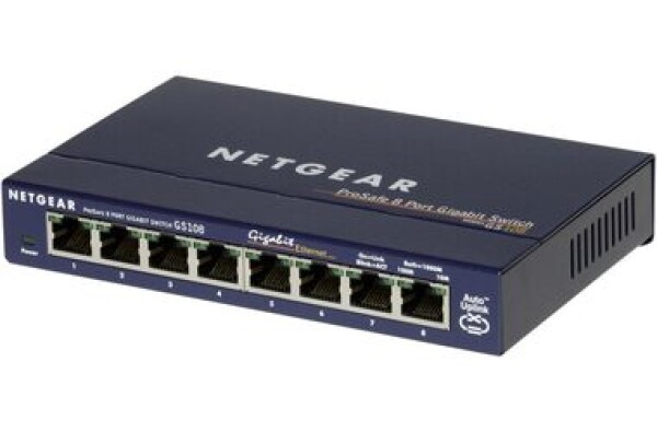 Netgear 8x 10/100/1000 Ethernet Switch (GS108GE)