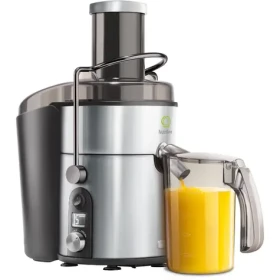 Sencor SJE 5055SS strieborná / Odšťavovač / 1200 W / 2 rýchlosti / 1L na šťavu (8590669198627)