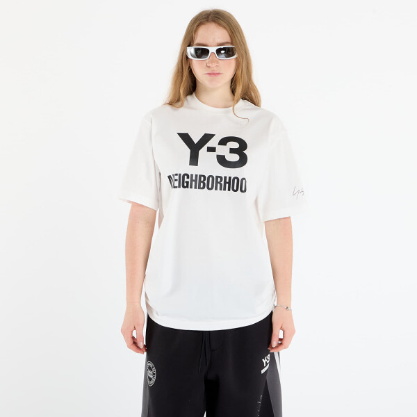 Tričko Y-3 x Neighborhood Logo Tee UNISEX Core White M