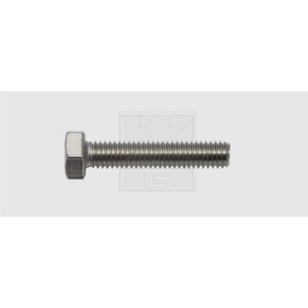 SWG 96104067 šesťhranná skrutka M10 40 mm vonkajší šesťhran DIN 933 nerezová ocel A2 25 ks; 96104067