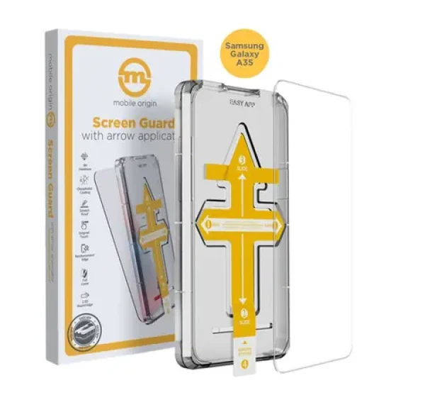 Mobile Origin Screen Guard with arrow applicator ochranné sklo pre Samsung Galaxy A35 s aplikátorom (SGZ-GA35)