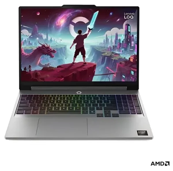 Lenovo LOQ 15AHP11 sivá / Notebook / 15,3" WUXGA / AMD RYZEN 7 250 / 16GB / 512GB SSD / RTX 5060 8GB / W11H (83TN007JCK)