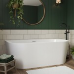 REA - Voľne stojaca vaňa Olimpia 150 biela REA-W0634