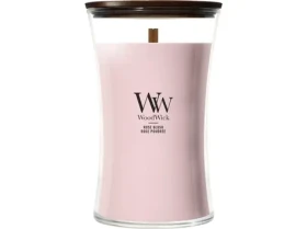 Woodwick Rose Blush sviečka veľká (5038581179155)