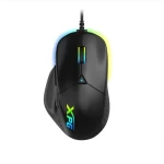 ADATA XPG Alpha čierna / Herná optická myš / 16 000 DPI / Drôtová USB-C / RGB podsvietenie (ALPHA-BKCWW)
