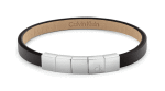 Calvin Klein Módny kožený náramok Minimalistic Squares 35100062