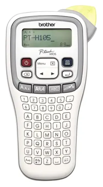 Brother PT-H105 / Ručná tlačiareň štítkov P-touch / Termotransferová / 3,5-12 mm / LCD / TZe páska (PTH105ZG1)