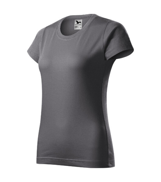 Základné dámske tričko steel grey XS