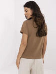 Tričko CLM TS 1704.85 svetlohnedé XL