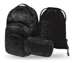BAAGL SET 3 Coolmate Onyx: batoh, peračník, sáčok (A-36123)