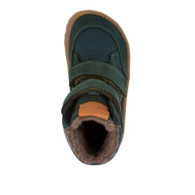 Chlapčenské zimné barefoot topánky TEX WINTER Petroleum Froddo G3160247-3 - 38