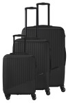 Sada cestovných kufrov Travelite Bali S,M,L Black