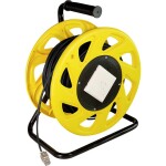 LogiLink CQ4060S RJ45 sieťové káble, prepojovacie káble CAT 7 S/FTP 60 m čiernožltá bez halogénov, vyvíja málo spalín, krytie TPE 1 ks; CQ4060S