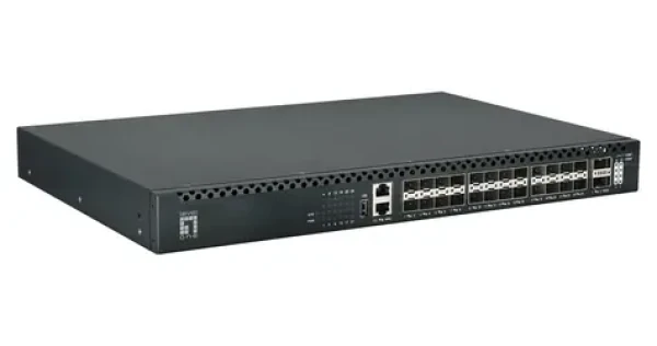 LevelOne XQS-3126 / Switch / 24x 10G SFP+ / 2x 100G QSFP28 / Managed L3 / 19" (XQS-3126)
