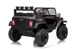 Mamido Mamido Elektrické autíčko Speed Offroad čierne | 4x45W | EVA kolesá | 12V 7Ah | EKO koža
