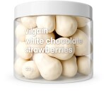 Vilgain Lyofilizované jahody v čokoláde – biela čokoláda 120 g