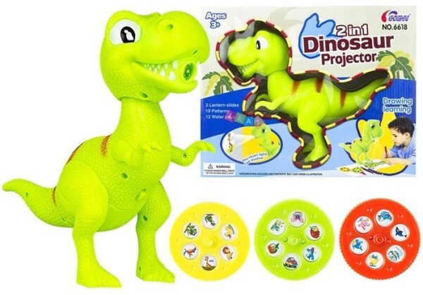 Mamido Projektor na maľovanie Dinosaur Projektor 2v1