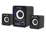 Blow PC reproduktory čierna / Reproduktory / 2.1 / 3 W RMS / USB / 3.5mm Jack (66-377#)