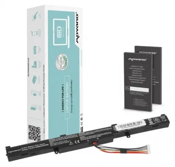 Batéria A41N1611 pre Asus ROG GL553, GL553VW, GL553VD, GL553VE, GL753V / Batéria pre notebook / 2200 mAh / 32 Wh (BT/AS-GL553V)