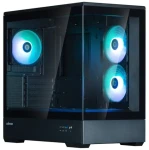 Zalman P30 V2 čierna / Počítačová skriňa / Mini Tower / 3x 120mm ARGB / USB-A 3.0 / USB-C / temperované sklo (P30 Black V2)