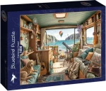 BlueBird Puzzle Kempovanie pri pobreží
