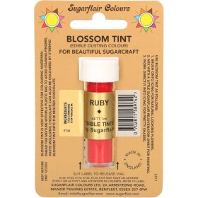 Jedlá prachová farba ruby 7 ml - Sugarflair - Sugarflair