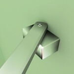 H K - Zalamovacie dvere MELODY LINE B8 88-91 x 195, ľavé SE-MLINELB890SET