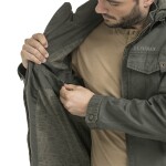 Bushman Pánska prechodná bunda Hendrik, tmavá khaki XXXL