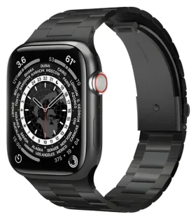 Elago Metal Band čierna / Remienok pre Apple Watch / 40/41/42 mm (EAW-MTBAND41-BK)