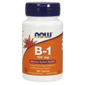 Vitamín B1 100 mg - NOW Foods (100 tab.) (47719-1-100pkgs)
