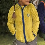 Detská mikina so stojačikom, Pidilidi, PD1139-20, žltá - 104 | 4let