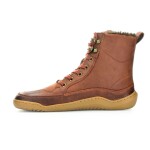 Vivobarefoot Gobi Boot Warmlined W Bark zimné barefoot topánky 38 EUR