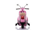 Mamido Mamido Detský elektrický skúter Vespa PX150 12V ružový