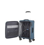 Kufor do lietadla 55x40x20 Travelite Skaii 4w S Blue