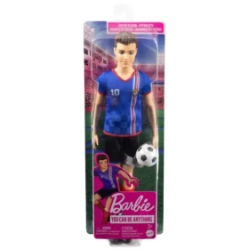 Mattel Barbie Ken Futbalista modrý dres