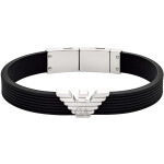 Emporio Armani Štýlový pánsky náramok Eagle Logo EGS3168040