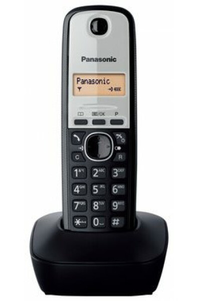 Panasonic KX-TG1911FXG čierno-šedá / DECT bezdrôtový telefón / 1-riadkový displej / české menu (KX-TG1911FXG)