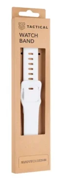 Tactical 792 Silikónový Remienok s Prackou pre Apple Watch 38 amp; 40mm biela (8596311138881)