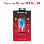 Swissten FULL GLUE COLOR FRAME CASE FRIENDLY sklo pre Samsung S936B Galaxy S25 PLUS 5G čierna (54501871)