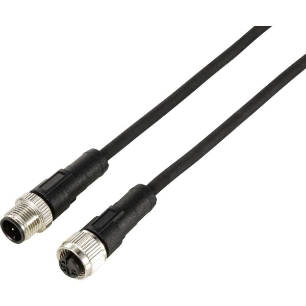 TRU COMPONENTS Prodlužovací kábel pre čidlo/aktuátor, TC-12833104, piny: 3, 2 m, 1 ks; TC-12833104