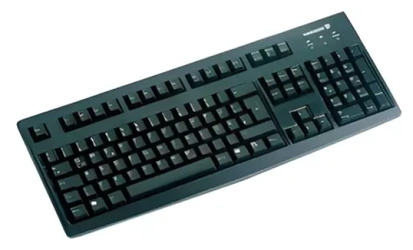 Cherry G83-6105 UK čierna / Kancelárska klávesnica / drôtová / USB / 105 kláves (G83-6105LUNGB-2)