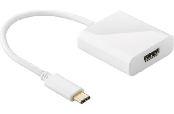 Goobay 66259 adaptér USB-C na HDMI biela (4040849662591)