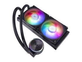 Cooler Master PL240 Flux čierna / 2x 120mm / 33dB @ 2300 RPM / 4-pin / AMD + Intel (MLY-D24M-A23PZ-R1)