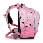 Školský batoh Bagmaster Beta 24 A Pink/White